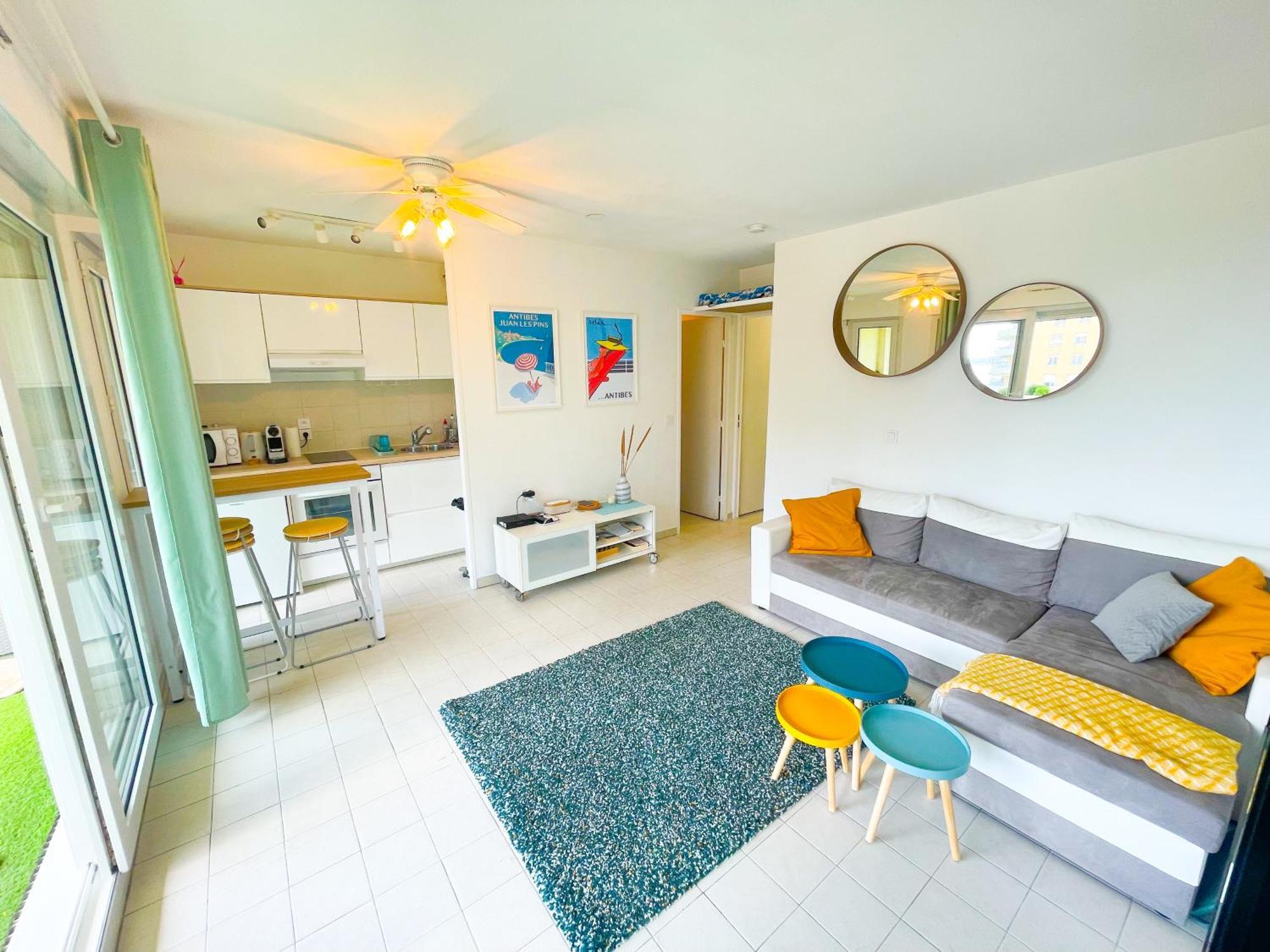 1 Bedroom Sea View, Swimming Pool, Beach On Foot, Parking Antibes Bagian luar foto