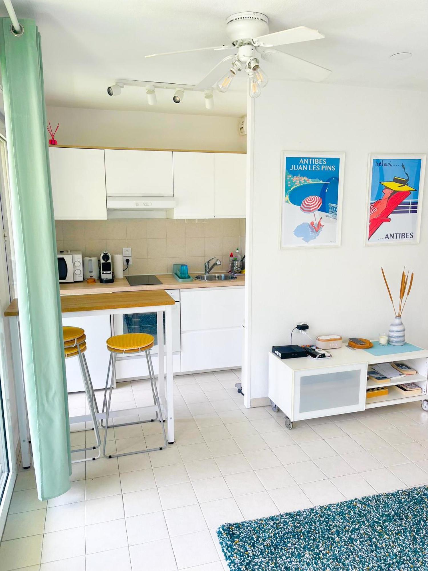 1 Bedroom Sea View, Swimming Pool, Beach On Foot, Parking Antibes Bagian luar foto