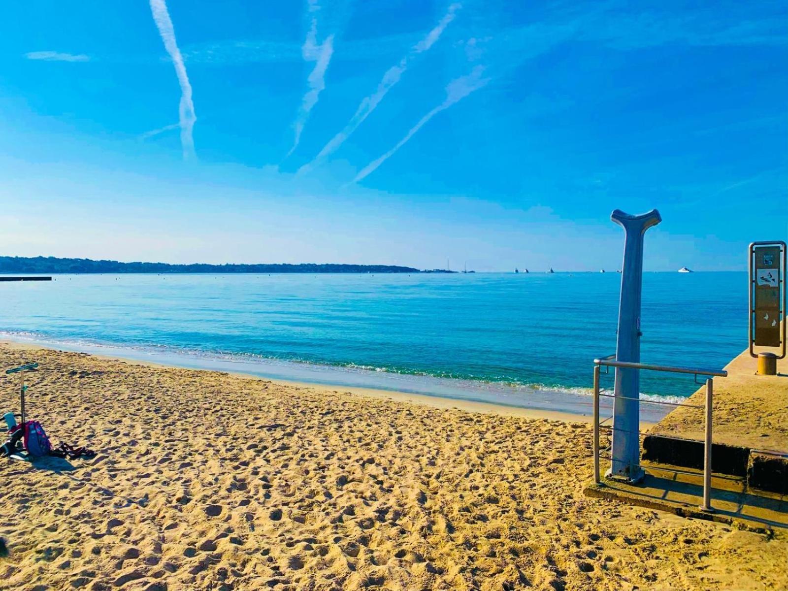 1 Bedroom Sea View, Swimming Pool, Beach On Foot, Parking Antibes Bagian luar foto