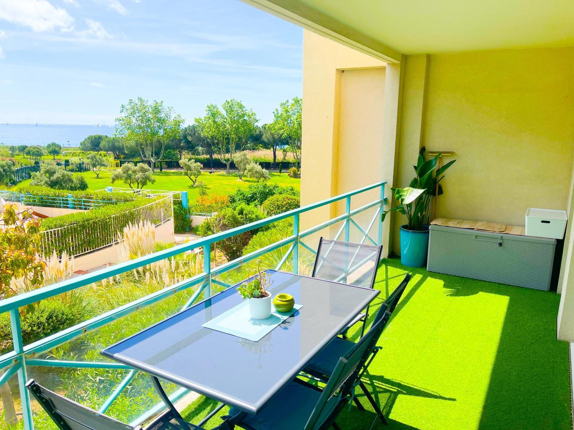 1 Bedroom Sea View, Swimming Pool, Beach On Foot, Parking Antibes Bagian luar foto
