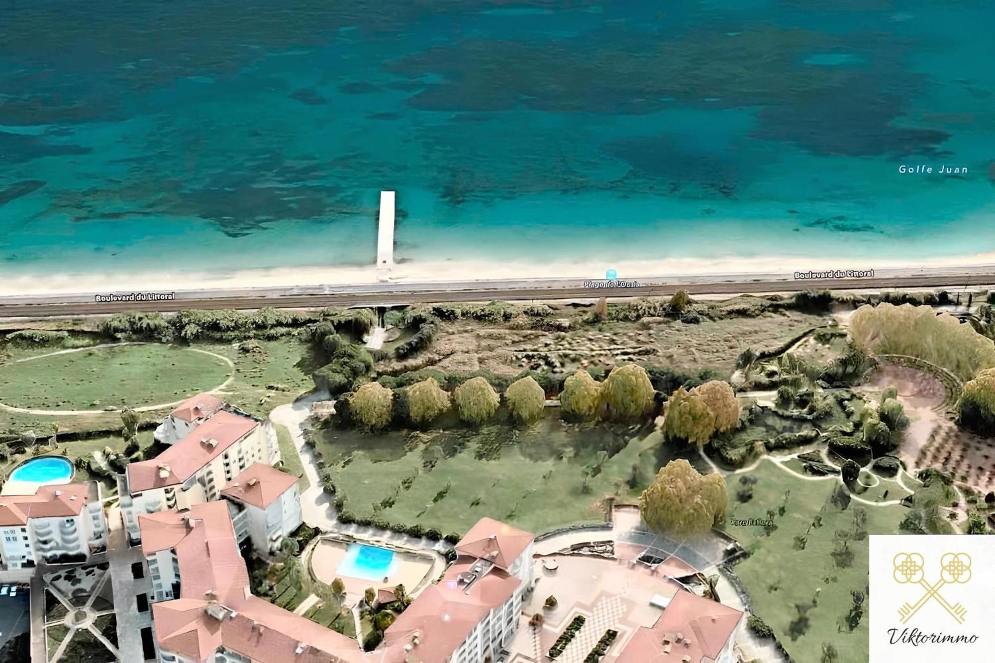 1 Bedroom Sea View, Swimming Pool, Beach On Foot, Parking Antibes Bagian luar foto